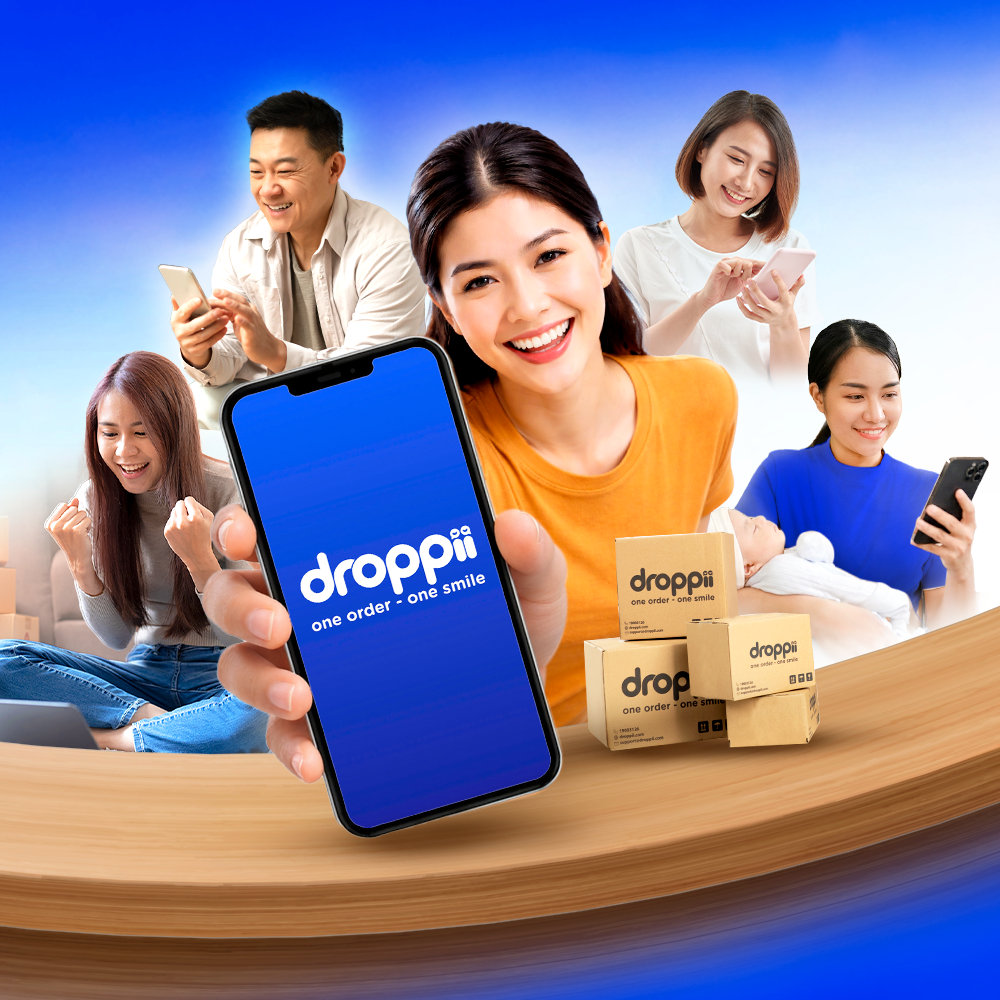 Droppii Biz App Interface